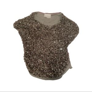 Dolan Sparkle Flowy Top
